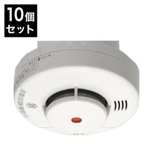 ニッタン 住宅用火災警報器 けむタンちゃん 煙式 KRH-1B ケース販売 10個セット 煙感知器 火災 警報 火事｜recommendo