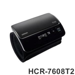 上腕式血圧計 カフ一体型 オムロン OMRON HCR-7608T2 ブラック チューブレス