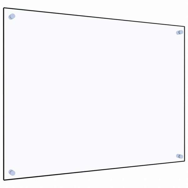 vidaXL キッチン用 汚れ防止板 透明 80x60cm 強化ガラス製ホーム ガーデン キッチン ...