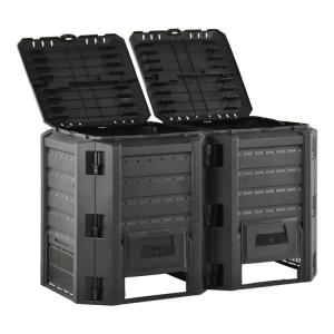 vidaXL ガーデン堆肥箱 ブラック 800L...の商品画像