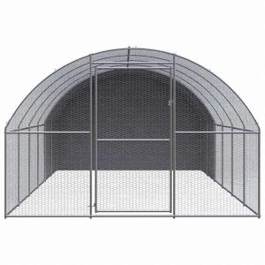 vidaXL 屋外鶏小屋 3x6x2 m 亜鉛...の詳細画像1
