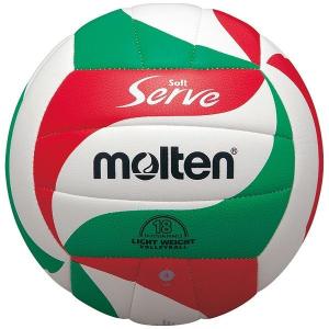 molten（モルテン） バレーボール レクリエーションバレー 白×赤×緑