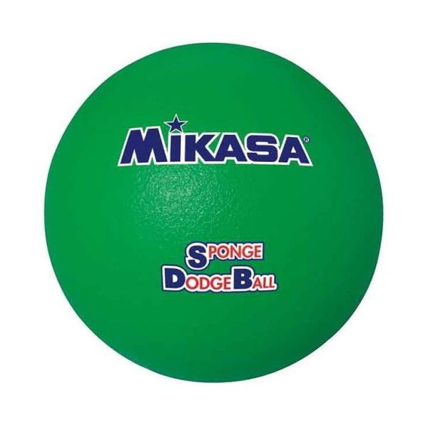 ミカサ MIKASA ドッジボール スポンジドッジボール グリーン STD18 カラー グリーン