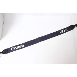 ★中古品★Canon・キヤノン ストラップ 紺/白！｜record-c