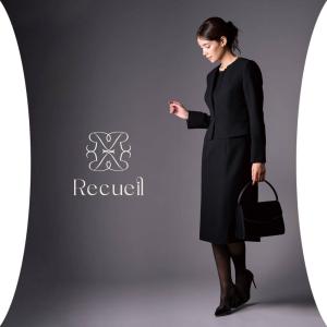 ブラックフォーマル 喪服 レディース スーツ ワンピース ひざ下 前開き 洗える M/L/LL/3L 【5560005】