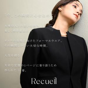 ブラックフォーマル 喪服 レディース スーツ ...の詳細画像1