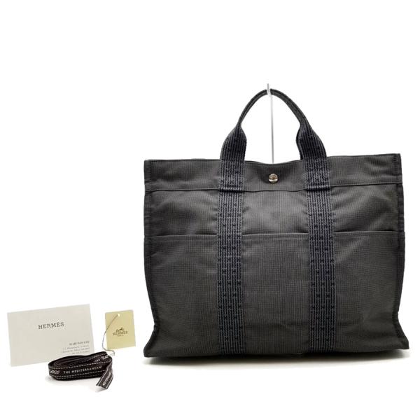 送料無料 美品 エルメス HERMES ハンドバッグ トートバッグ 鞄 100951M エールライン...