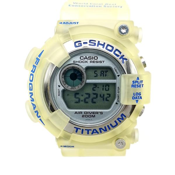 送料無料 超美品 カシオ ジーショック Gショック 腕時計 1294 DW-8201WC フロッグマ...