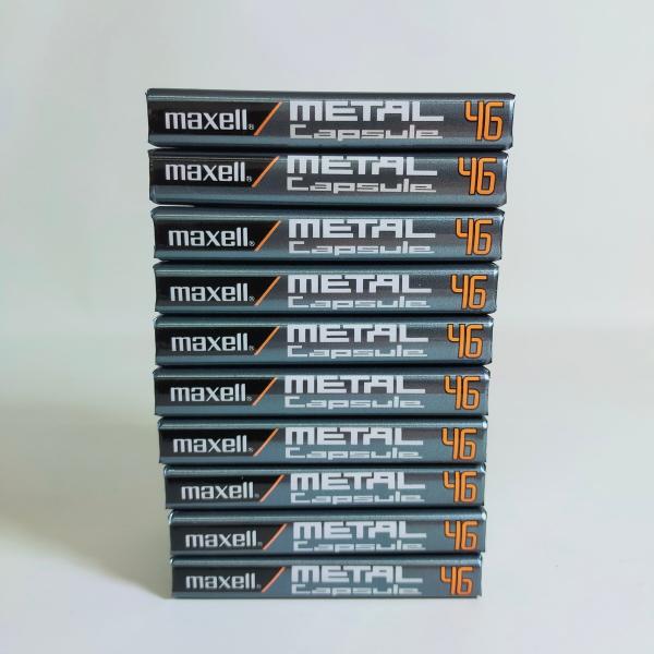 M-CP46.10 METAL Capsule 46　maxell　マクセル カセットテープ　メタル...