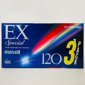 T-120EXS-3P maxell 120 3PACK ビデオテープ VHS