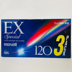 T-120EXS-3P maxell 120 3PACK ビデオテープ VHS