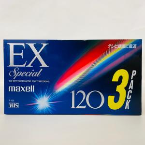 T-120EXS-3P maxell 120 3PACK ビデオテープ VHS