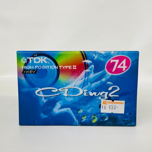 10本セット CD2-74R TDK ハイポジション TYPEII カセットテープ ハイポジ