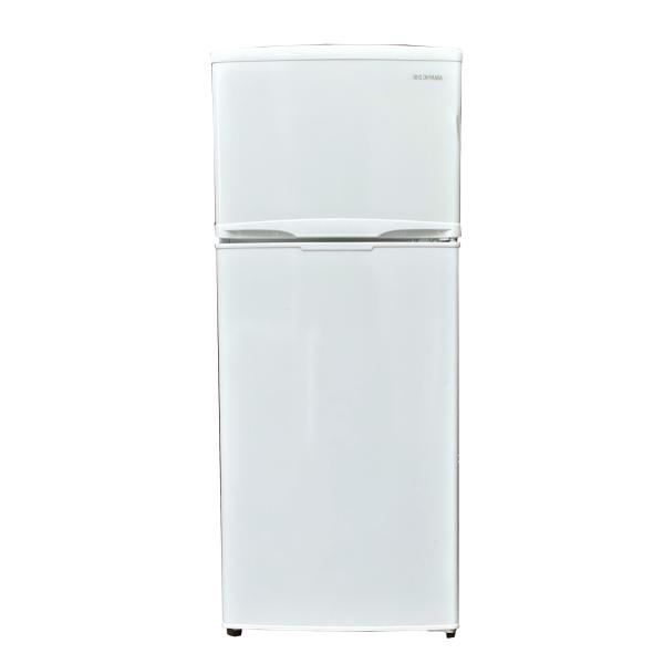 冷蔵庫 アイリスオーヤマ 118L 2ドア ホワイト IRSD-12B-W 2022年製 除菌清掃済...