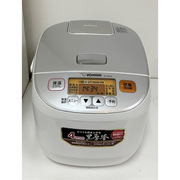 炊飯器 マイコン炊飯ジャー 一升炊き ZOJIRUSHI 極め炊き 2022年製 NL-DS18 ホ...