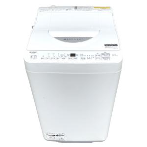 シャープ 縦型洗濯機 洗濯6.5kg 乾燥3.5kg 穴なし槽 ガンコつけおき