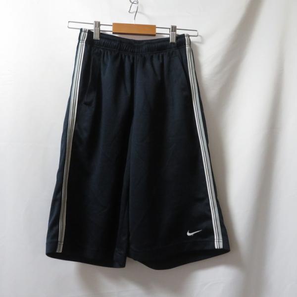 古着 メンズL NIKE/ナイキ DFハーフパンツ スポーツ ジョギング ジム トレーニング ブラッ...