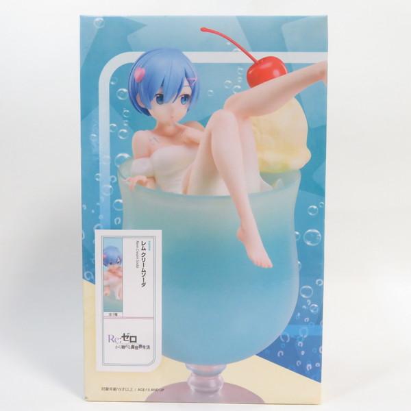 中古 未開封品 1/7スケールフィギュア クリームソーダ Re:ゼロから始める異世界生活 レム  e...