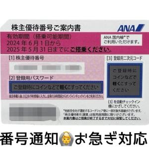 ANA株主優待券2023年5月31日まで有効ピンク※クレジット決済PAYPAY残高決済不可商品です