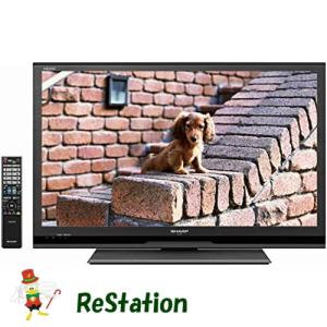 【中古】本体・リモコンのみ シャープ 32型 液晶テレビ AQUOS LC-32H10 ハイビジョン 2013年製｜recyclekaden