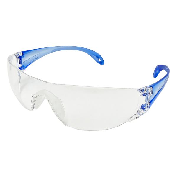 【未使用品】アズワン JIS軽量保護メガネ ストラップ付 LF-301ブルー