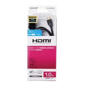 【未使用品】エレコム HIGH SPEED HDMI-Miniケーブル 1m DHHD14EM10BK【送料無料】【メール便でお送りします】代引き不可｜recyclekaden