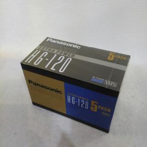 パナソニック HG 120分 ビデオテープ5本パック NV-T120EHG5の商品画像