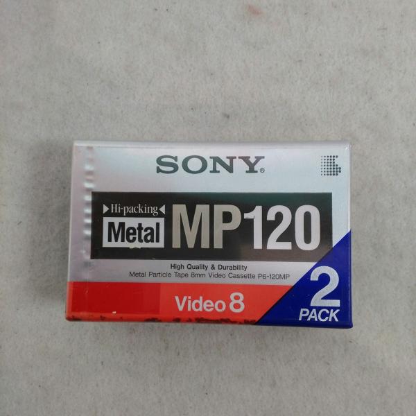 【未使用品】SONY MP 120分 8ミリビデオテープ2本パック 2P6-120MPD