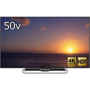 【動作確認済】【中古】シャープ 50V型 液晶 テレビ AQUOS LC-50US40 4K HDR対応 低反射「N-Blackパネル」搭載 2016年モデル｜recyclekaden