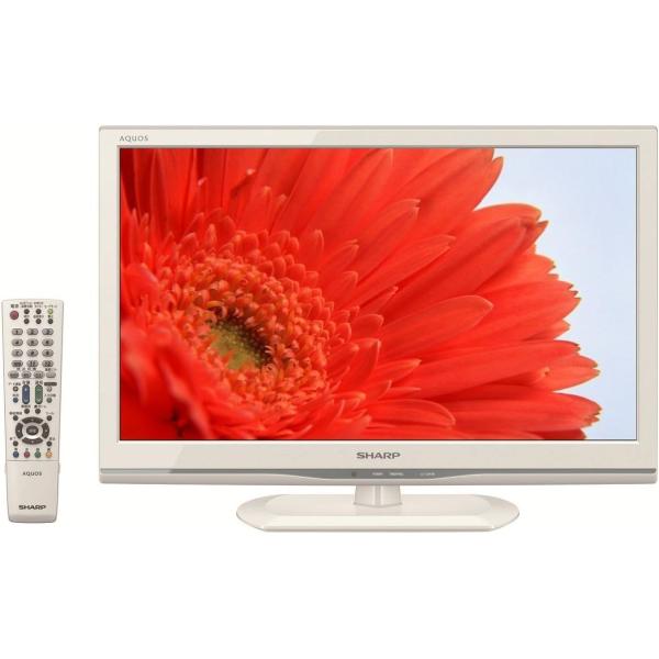 【動作確認済】【中古】本体・リモコン(表フタ無し) シャープ 22V型 液晶テレビ AQUOS LC...