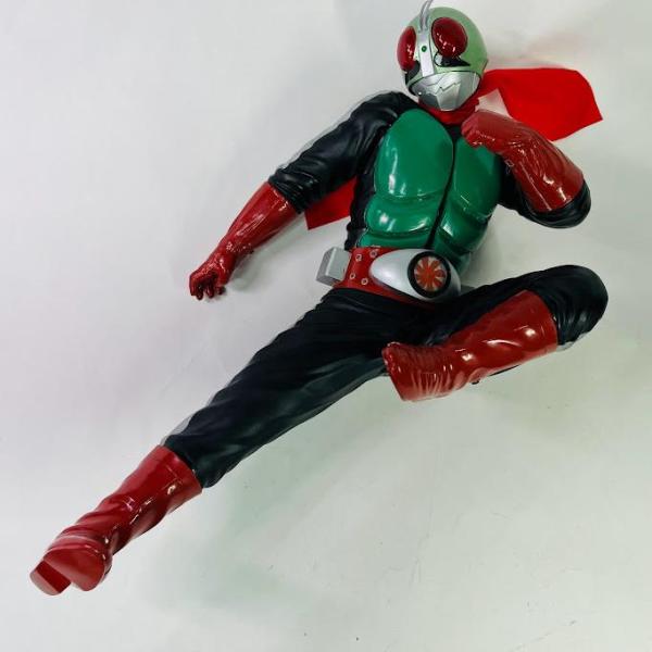 【中古】仮面ライダー ビッグサイズソフビフィギュア ライダーキックVer. 仮面ライダー新2号