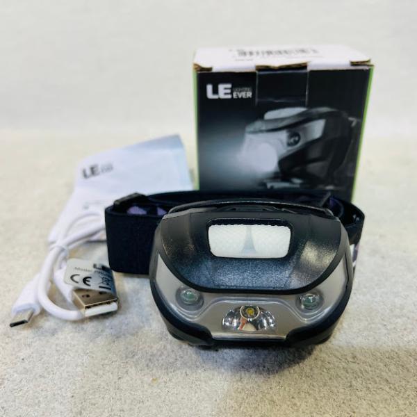 【未使用】Lepro ヘッドライト 充電式 ledヘッドライト 釣り ヘッドランプ 登山 USB充電...