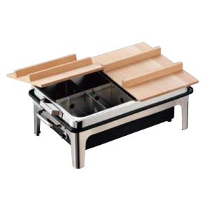 EBM 18−8 おでん鍋 8寸（24cm）13A / 業務用 4ッ仕切