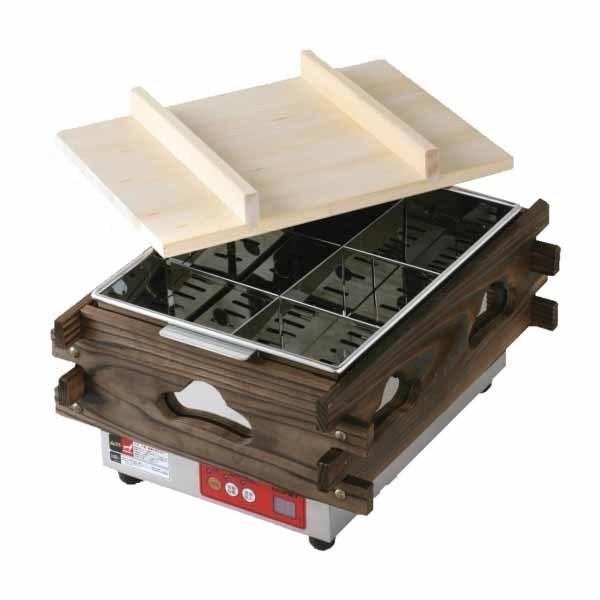 （新品）エイシン 電気おでん鍋(マイコン制御) 幅370×奥行470×高さ279(mm) CVS-6...