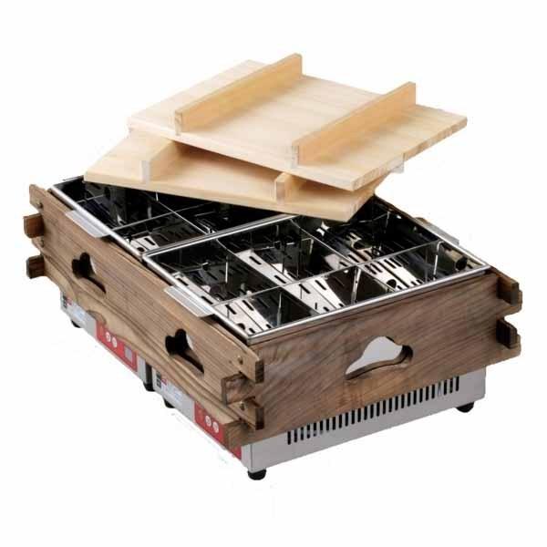 （新品）エイシン 電気おでん鍋(デジタルマイコン制御) 幅655×奥行470×高さ279(mm) C...