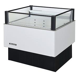 フクシマガリレイ　業務用　ショーケース　幅1190奥行900高さ890キャスタ付 フクシマガリレイ （新品）フクシマガリレイ 平型オープンショーケース