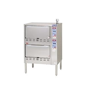 （新品）マルゼン ガス立体自動炊飯器 2段式多機能タイプ 750間口×700奥行×1100高さ(mm...