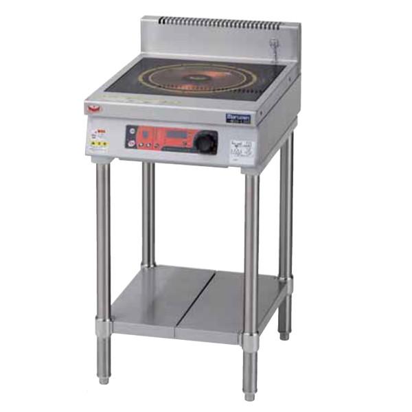 （新品・安心2年保証）マルゼン IHクリーンコンロ テーブルタイプ 発光スケルトン(高機能1口) 幅...