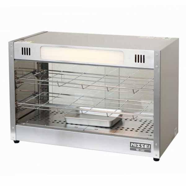 （新品）ニッセイ ホットショーケース( 幅600×奥行300×高さ415) NH-303 (旧：NH...