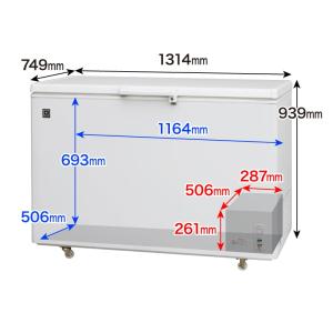新品 業務用 冷凍ストッカー 冷凍・チルド・冷...の詳細画像1