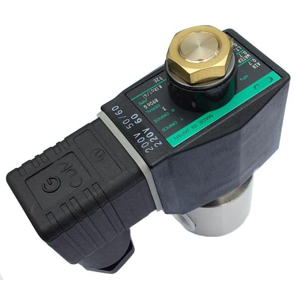 シーケーディ(CKD)　AB42-02-3-F2E-AC200V 直動式２ポート電磁弁 単体 マルチ...