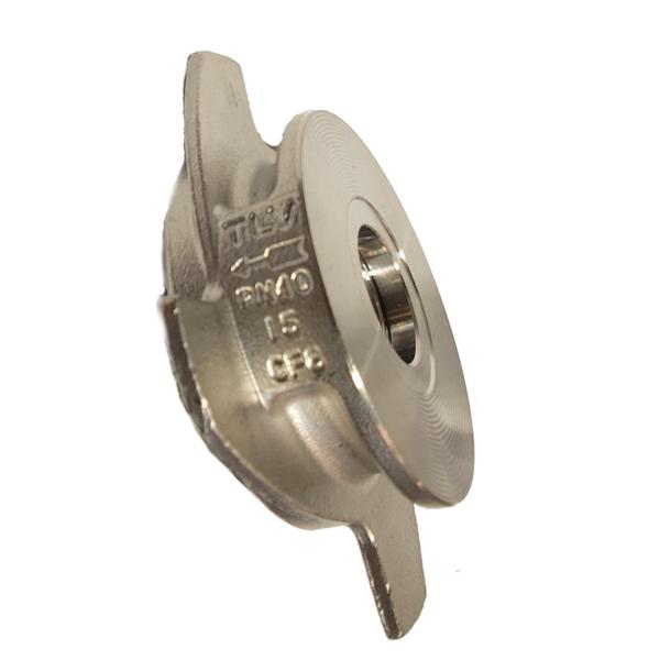 スプリングディスク式逆止弁 ＴＬＶ CKシリーズ CKF3M 逆止弁 ウェハー型 CF8 15