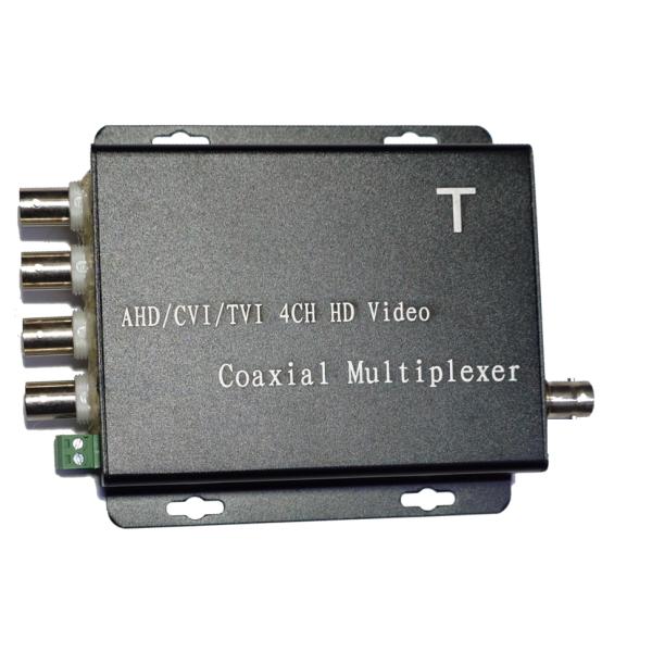4チャンネル同軸HDマルチプレクサー（ワンケーブル4カメラ伝送ユニット同軸）TG-HD2（対応モード...