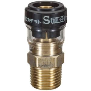 積水化学工業 架橋ポリエチレンパイプ用ワンタッチ継手 オスアダプタ エスロカチットS SMOA13