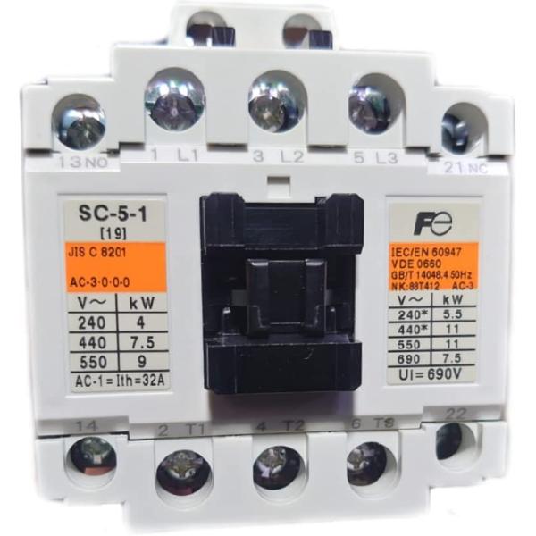 新SC・NEO SCシリーズ【SC-5-1/T】電磁接触器 コイル定格電圧(100〜110V) 補助...