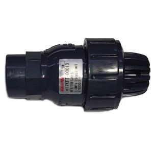 旭有機材工業　ボールフートバルブ　U-PVC製　ソケット形　呼び径15mm（1/2 "）VFTZZU...