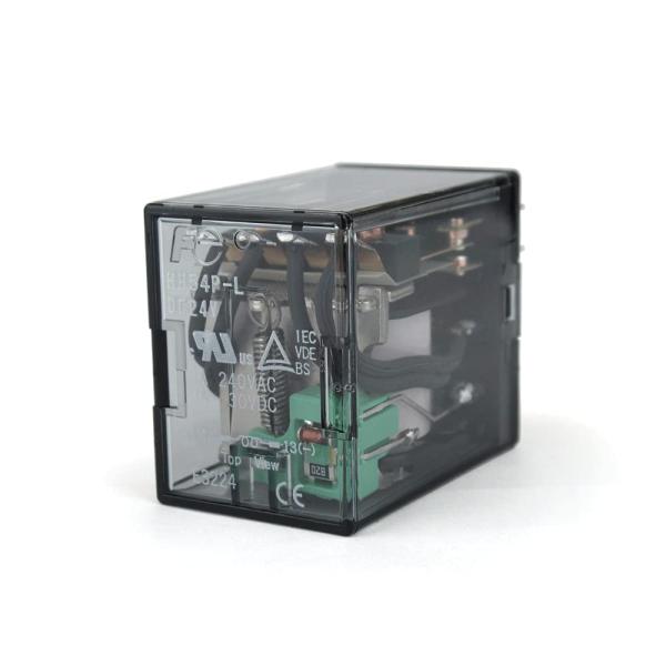 富士電機 HH54P-L DC24V ミニコントロールリレー 本体 接点構成：4C 動作表示ランプ付...