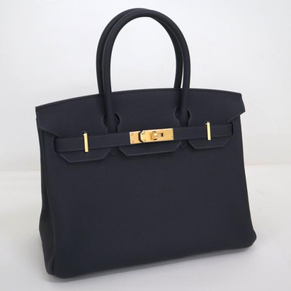 【HERMES】エルメス バーキン30 ハンドバッグ キャバン トゴ ゴールド B（2023）【中古...