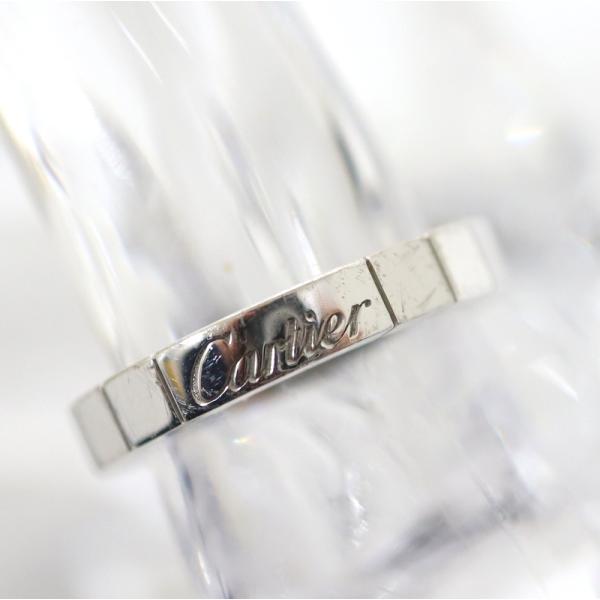 【Cartier】カルティエ ラニエールリング 750WG 6号 5.4g【中古】【代金引換不可】/...