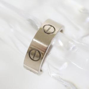 Cartier】カルティエ 2Cブークルセ・ダイヤリング ホワイトゴールド  